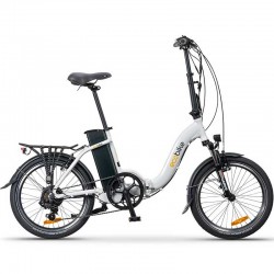 Even White 15,5" - składany rower elektryczny - EcoBike - Torun
