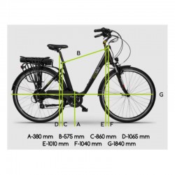 Traffik Black 28" - Rower elektryczny - Ecobike - Toruń