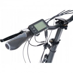 Even Black 15,5" - składany rower elektryczny - EcoBike - Torun
