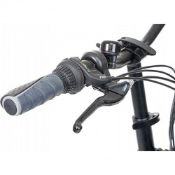 Even Black 15,5" - składany rower elektryczny - EcoBike - Torun