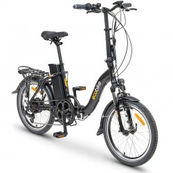 Even Black 15,5" - składany rower elektryczny - EcoBike - Torun